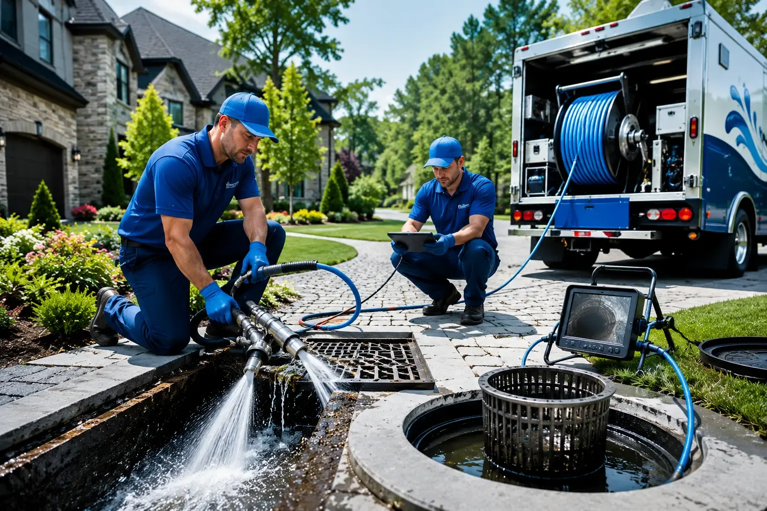 Local outdoor drain cleaning professionals in Essex, CT